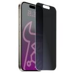 Folie sticla securizata Bizon Glass Mule Shadow Privacy compatibila cu iPhone 15 Pro, Negru 6 - lerato.ro