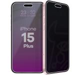 Folie sticla securizata Bizon Glass Mule Shadow Privacy compatibila cu iPhone 15 Plus, Negru 4 - lerato.ro