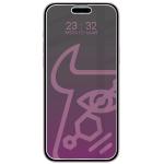 Folie sticla securizata Bizon Glass Mule Shadow Privacy compatibila cu iPhone 15 Plus, Negru 2 - lerato.ro