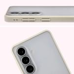 Carcasa Bizon Angelo compatibila cu Samsung Galaxy S26, Transparent / Bej 4 - lerato.ro