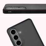 Carcasa Bizon Angelo compatibila cu Samsung Galaxy S26, Transparent / Negru 4 - lerato.ro