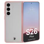 Kit protectie 2 in 1 BizonMobile, Carcasa Bizon Angelo si Folie sticla securizata Bizon Glass Edge, compatibil cu Samsung Galaxy S26 Plus, Roz 4 - lerato.ro