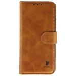 Husa flip cover Bizon Pocket compatibila cu Samsung Galaxy S26, Maro 2 - lerato.ro