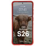 Carcasa Bizon Tur compatibila cu Samsung Galaxy S26, Rosu 6 - lerato.ro