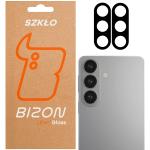 Set de 2 protectii camera foto Bizon Glass Lens compatibila cu Samsung Galaxy S26, Negru 3 - lerato.ro