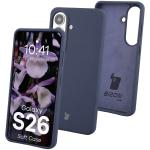 Carcasa Bizon Soft compatibila cu Samsung Galaxy S26, Dark Blue 3 - lerato.ro