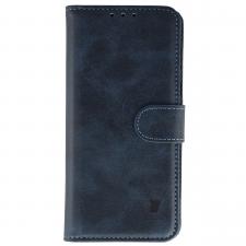 Husa flip cover Bizon Pocket compatibila cu Samsung Galaxy S26, Navy Blue