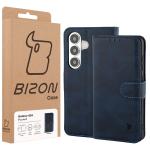 Husa flip cover Bizon Pocket compatibila cu Samsung Galaxy S26, Navy Blue 7 - lerato.ro