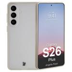 Kit protectie 2 in 1 BizonMobile, Carcasa Bizon Angelo si Folie sticla securizata Bizon Glass Edge, compatibil cu Samsung Galaxy S26 Plus, Bej 4 - lerato.ro