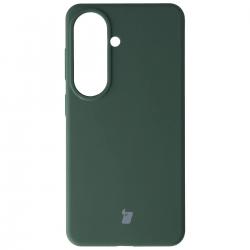 Carcasa Bizon Soft compatibila cu Samsung Galaxy S26, Dark Green
