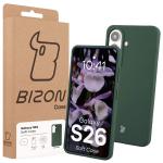 Carcasa Bizon Soft compatibila cu Samsung Galaxy S26, Dark Green 8 - lerato.ro