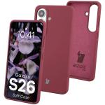 Carcasa Bizon Soft compatibila cu Samsung Galaxy S26, Dark Purple 3 - lerato.ro