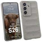 Carcasa Bizon Tur compatibila cu Samsung Galaxy S26, Light Grey 3 - lerato.ro