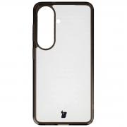 Carcasa Bizon Halo compatibila cu Samsung Galaxy S26, Transparent / Negru