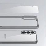 Carcasa Bizon Halo compatibila cu Samsung Galaxy S26, Transparent / Negru 4 - lerato.ro