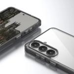 Carcasa Bizon Halo compatibila cu Samsung Galaxy S26, Transparent / Negru 5 - lerato.ro