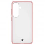 Carcasa Bizon Angelo compatibila cu Samsung Galaxy S26, Transparent / Roz
