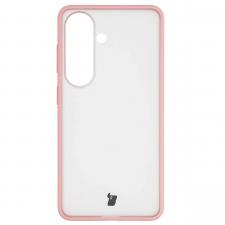 Carcasa Bizon Angelo compatibila cu Samsung Galaxy S26, Transparent / Roz