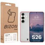 Carcasa Bizon Angelo compatibila cu Samsung Galaxy S26, Transparent / Roz 7 - lerato.ro