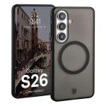 Carcasa Bizon MatteO cu MagSafe compatibila cu Samsung Galaxy S26, Negru 3 - lerato.ro