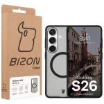 Carcasa Bizon MatteO cu MagSafe compatibila cu Samsung Galaxy S26, Negru 8 - lerato.ro