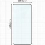 Folie sticla securizata Bizon Glass Edge 2 compatibila cu Samsung Galaxy S26, Negru 3 - lerato.ro