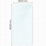 Set protectie 4in1 Bizon Glass Clear Pack, 3 folii sticla ecran + 1 folie sticla camera foto, compatibil cu Samsung Galaxy S26, Transparent 3 - lerato.ro