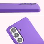 Carcasa Bizon Soft compatibila cu Samsung Galaxy S26, Mov 6 - lerato.ro