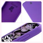 Carcasa Bizon Soft compatibila cu Samsung Galaxy S26, Mov 7 - lerato.ro