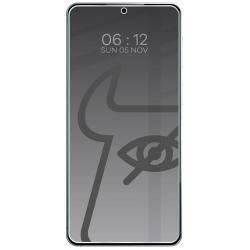 Folie sticla securizata Bizon Glass Clear Shadow Privacy compatibila cu Samsung Galaxy S26, Negru