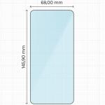 Folie sticla securizata Bizon Smart Glass compatibila cu Samsung Galaxy S26, Transparent 3 - lerato.ro