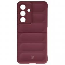 Carcasa Bizon Tur compatibila cu Samsung Galaxy S26 Plus, Burgundy