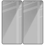 Set 2 folii sticla securizata Bizon Glass Edge Shadow Privacy compatibile cu Samsung Galaxy S26, Negru 5 - lerato.ro
