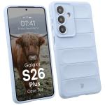Carcasa Bizon Tur compatibila cu Samsung Galaxy S26 Plus, Light Blue 3 - lerato.ro