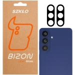 Set de 2 protectii camera foto Bizon Glass Lens compatibila cu Samsung Galaxy S26 Plus, Negru 3 - lerato.ro