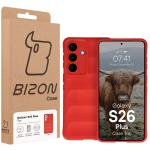 Carcasa Bizon Tur compatibila cu Samsung Galaxy S26 Plus, Rosu 9 - lerato.ro