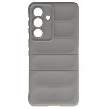 Carcasa Bizon Tur compatibila cu Samsung Galaxy S26 Plus, Light Grey