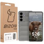 Carcasa Bizon Tur compatibila cu Samsung Galaxy S26 Plus, Light Grey 9 - lerato.ro