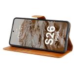 Husa flip cover Bizon Pocket compatibila cu Samsung Galaxy S26 Plus, Maro 6 - lerato.ro