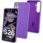Carcasa Bizon Soft compatibila cu Samsung Galaxy S26 Plus, Mov 3 - lerato.ro