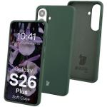 Carcasa Bizon Soft compatibila cu Samsung Galaxy S26 Plus, Dark Green 3 - lerato.ro