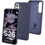 Carcasa Bizon Soft compatibila cu Samsung Galaxy S26 Plus, Dark Blue 3 - lerato.ro