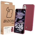 Carcasa Bizon Soft compatibila cu Samsung Galaxy S26 Plus, Dark Purple 8 - lerato.ro