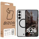 Carcasa Bizon MatteO cu MagSafe compatibila cu Samsung Galaxy S26 Plus, Negru 8 - lerato.ro