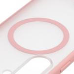 Carcasa Bizon MatteO cu MagSafe compatibila cu Samsung Galaxy S26 Plus, Roz 4 - lerato.ro