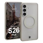 Carcasa Bizon MatteO cu MagSafe compatibila cu Samsung Galaxy S26 Plus, Roz 3 - lerato.ro