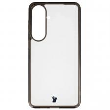 Carcasa Bizon Halo compatibila cu Samsung Galaxy S26 Plus, Transparent / Negru