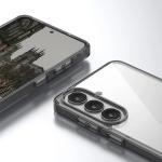Carcasa Bizon Halo compatibila cu Samsung Galaxy S26 Plus, Transparent / Negru 5 - lerato.ro