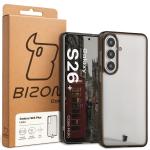 Carcasa Bizon Halo compatibila cu Samsung Galaxy S26 Plus, Transparent / Negru 8 - lerato.ro
