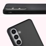 Carcasa Bizon Angelo compatibila cu Samsung Galaxy S26 Plus, Transparent / Negru 4 - lerato.ro